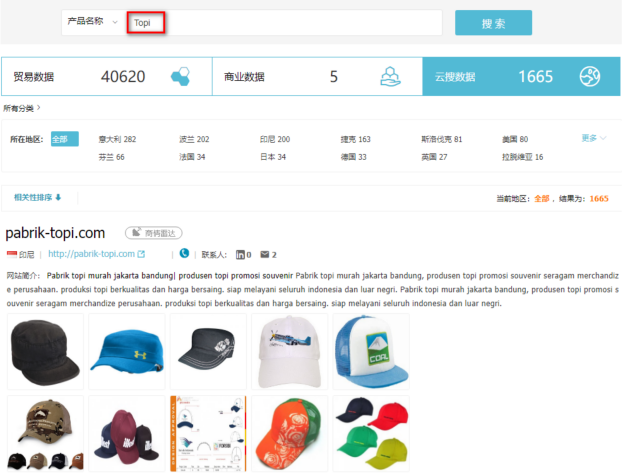 帽子数据,外贸客户,k8com官网贸易